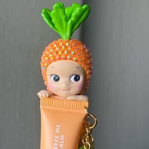 Cute Orange and Green Lip Balm